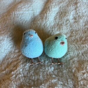 Little Fuzzy Bird Decor